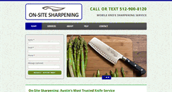 Desktop Screenshot of onsitesharpeningtx.com